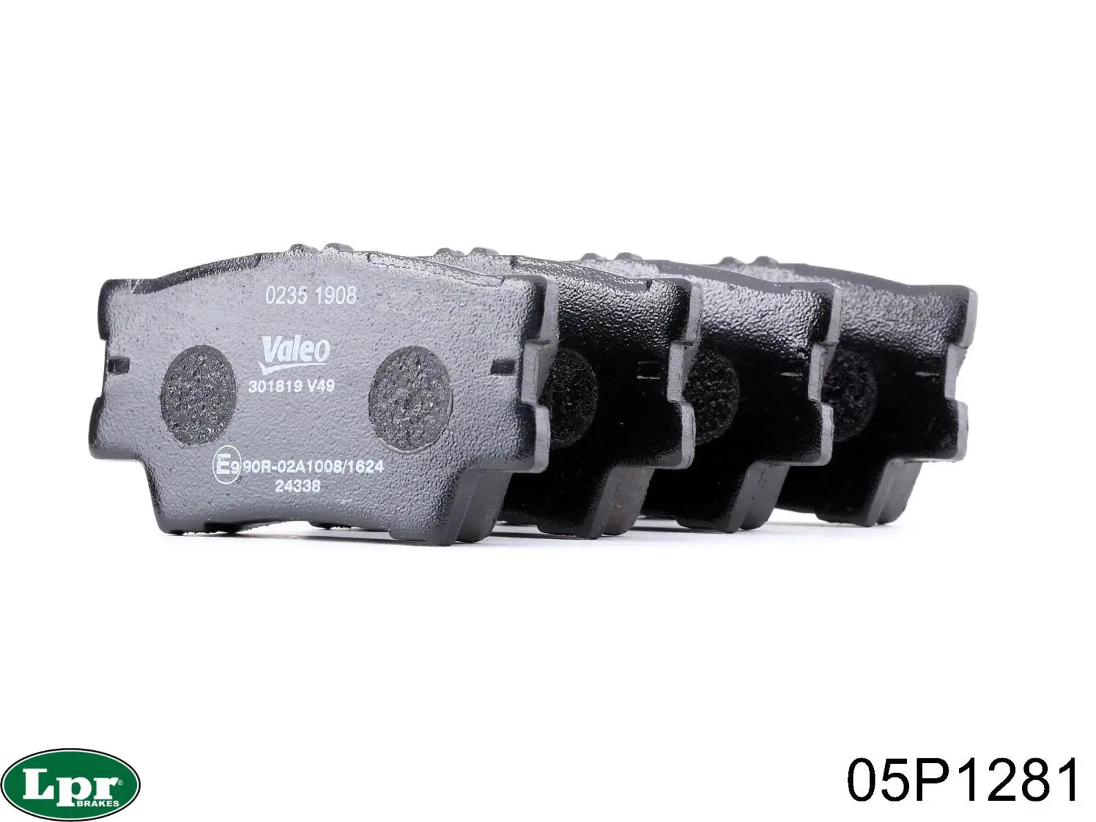 Comprar 05P1281 LPR Pastillas de freno traseras