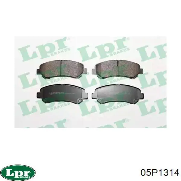 Comprar 05P1314 LPR Pastillas delanteras de freno