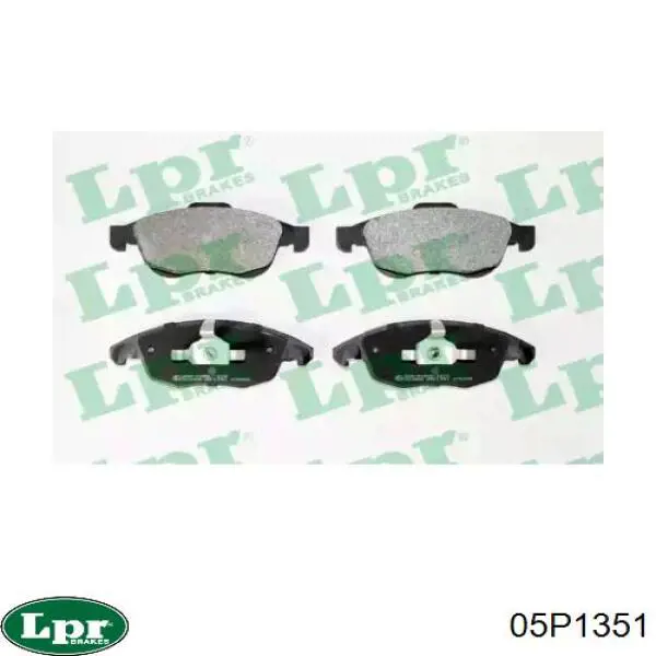 Pastillas de freno delanteras Citroen C4 UA