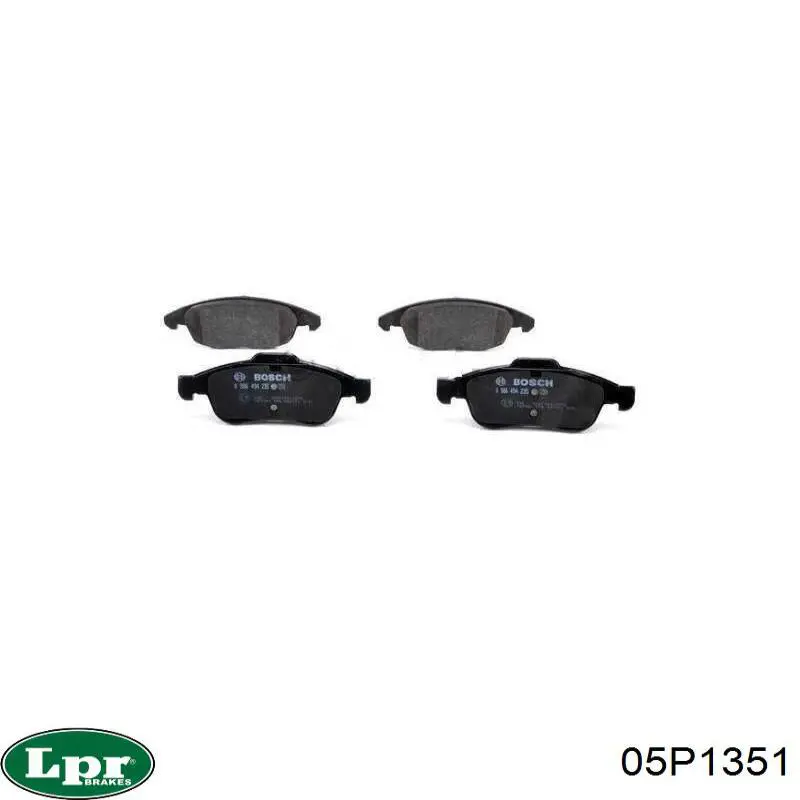 Pastillas de freno delanteras Citroen C4 UA