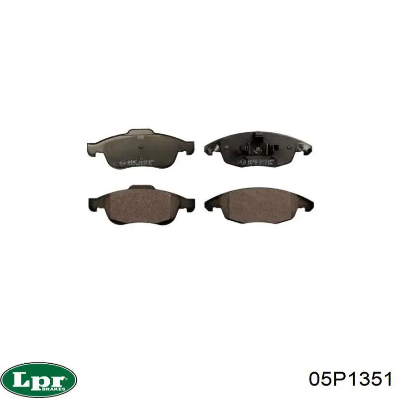 Pastillas de freno delanteras Citroen C4 UA