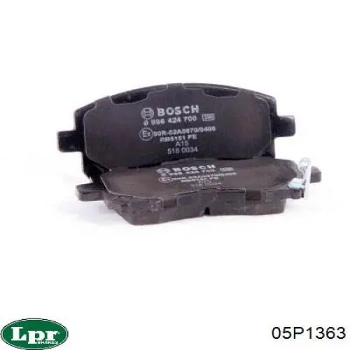 Pastillas de freno delanteras Subaru Impreza 3 GH