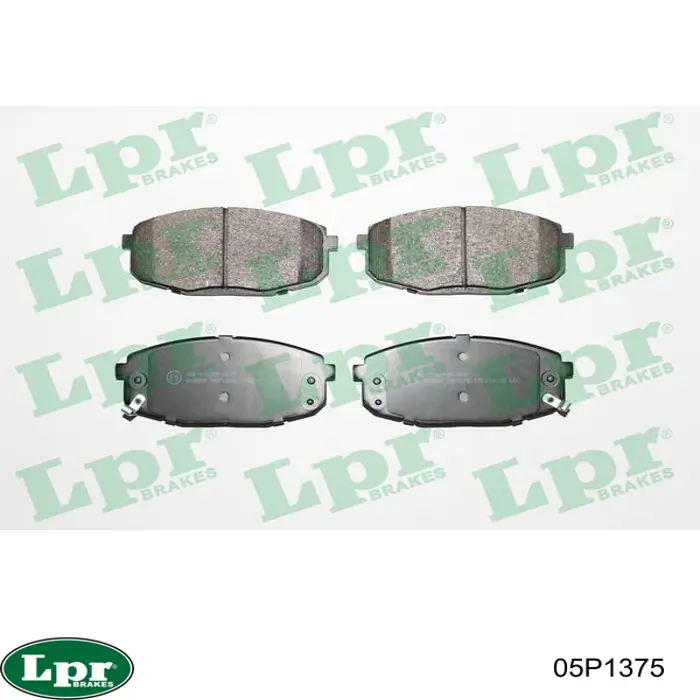 Pastillas freno delanteras LPR 05P1375 precio, desde 47,73 EUR