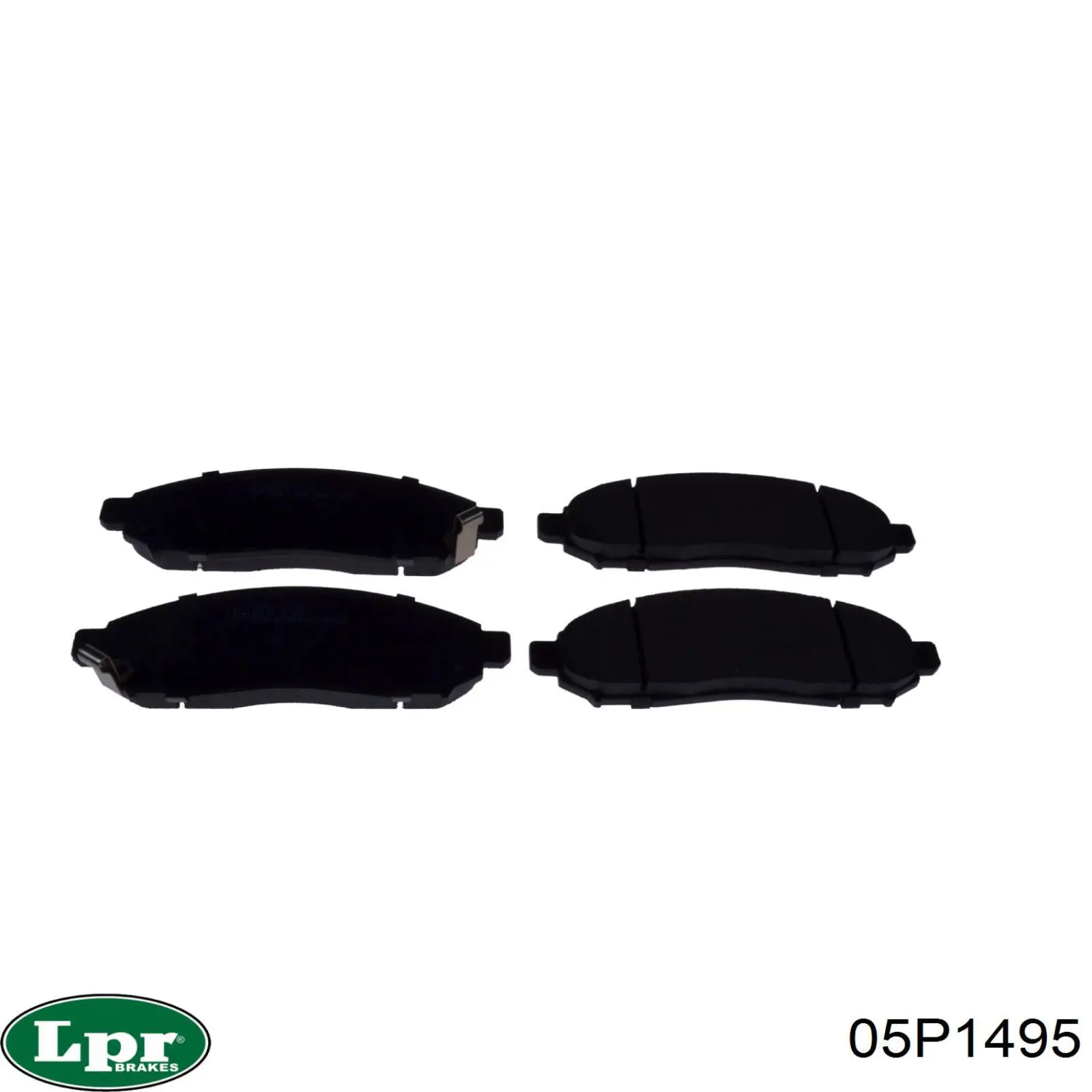 Pastillas de freno 05P1495 LPR