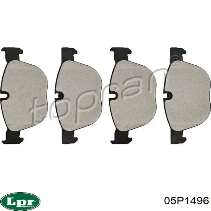 Comprar 05P1496 LPR Pastillas delanteras de freno