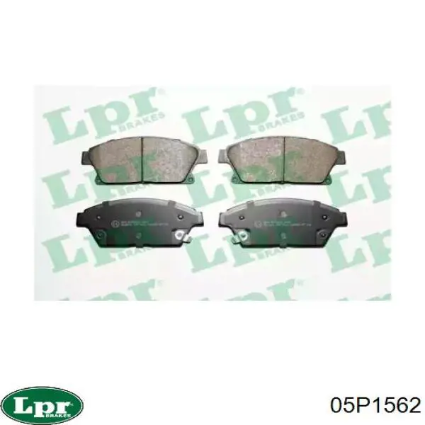 Pastillas freno delanteras LPR 05P1562 precio, desde 30,36 EUR