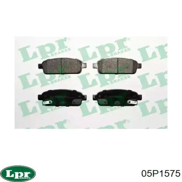 Pastillas traseras de freno LPR 05P1575 precio, desde 21,41 EUR
