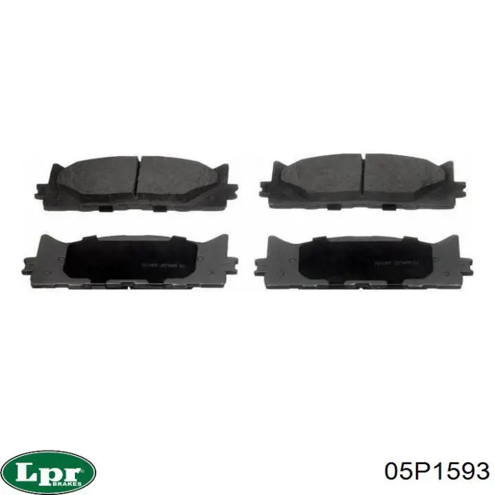 Comprar 05P1593 LPR Pastillas delanteras de freno