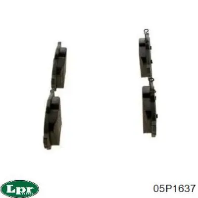 Pastillas traseras LPR 05P1637