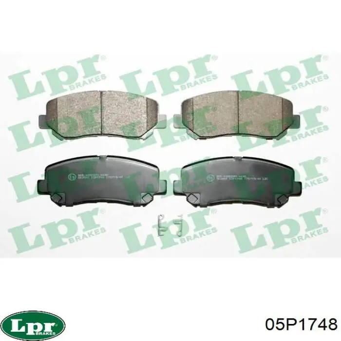 05P1748 LPR Pastillas delanteras