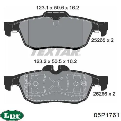 Pastillas de freno traseras Renault Espace 4 JK0