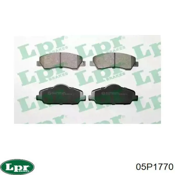 Pastillas de freno delanteras Citroen C4