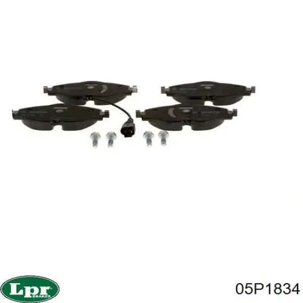 Pastillas de freno delanteras Volkswagen Tiguan 1 5N1, 5N2