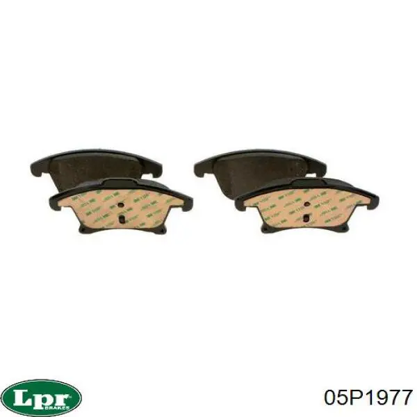 Pastillas de freno delanteras LPR 05P1977