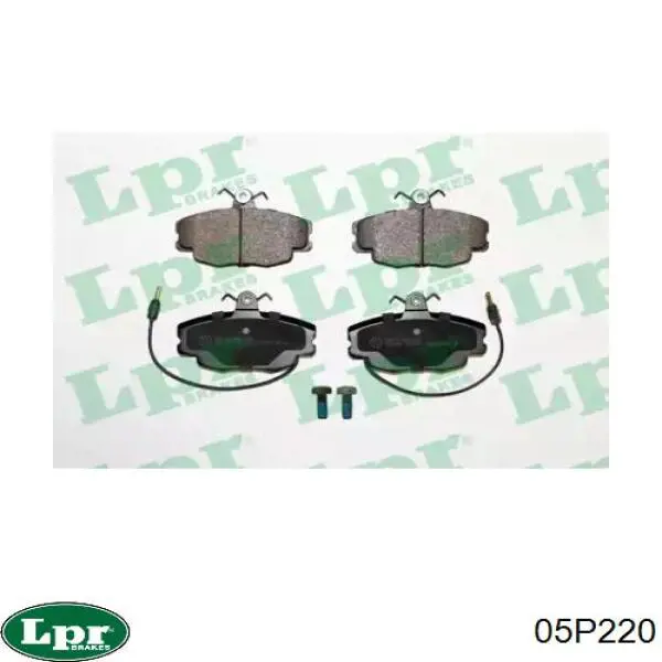 Comprar 05P220 LPR Pastillas delanteras de freno