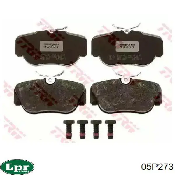 Comprar 05P273 LPR Pastillas delanteras de freno