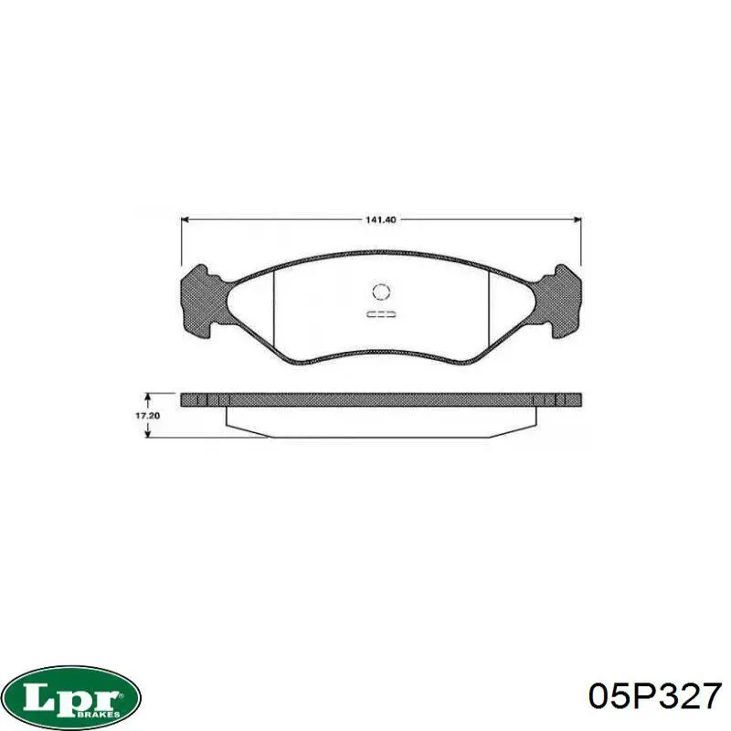 Pastillas de freno delanteras Ford Escort 4 GAF, AWF, ABFT