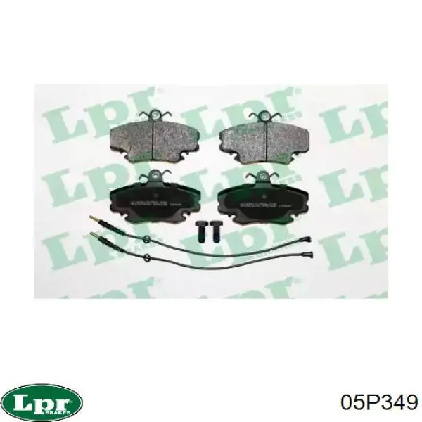 Pastillas de freno delanteras Peugeot 205 2 20A, C