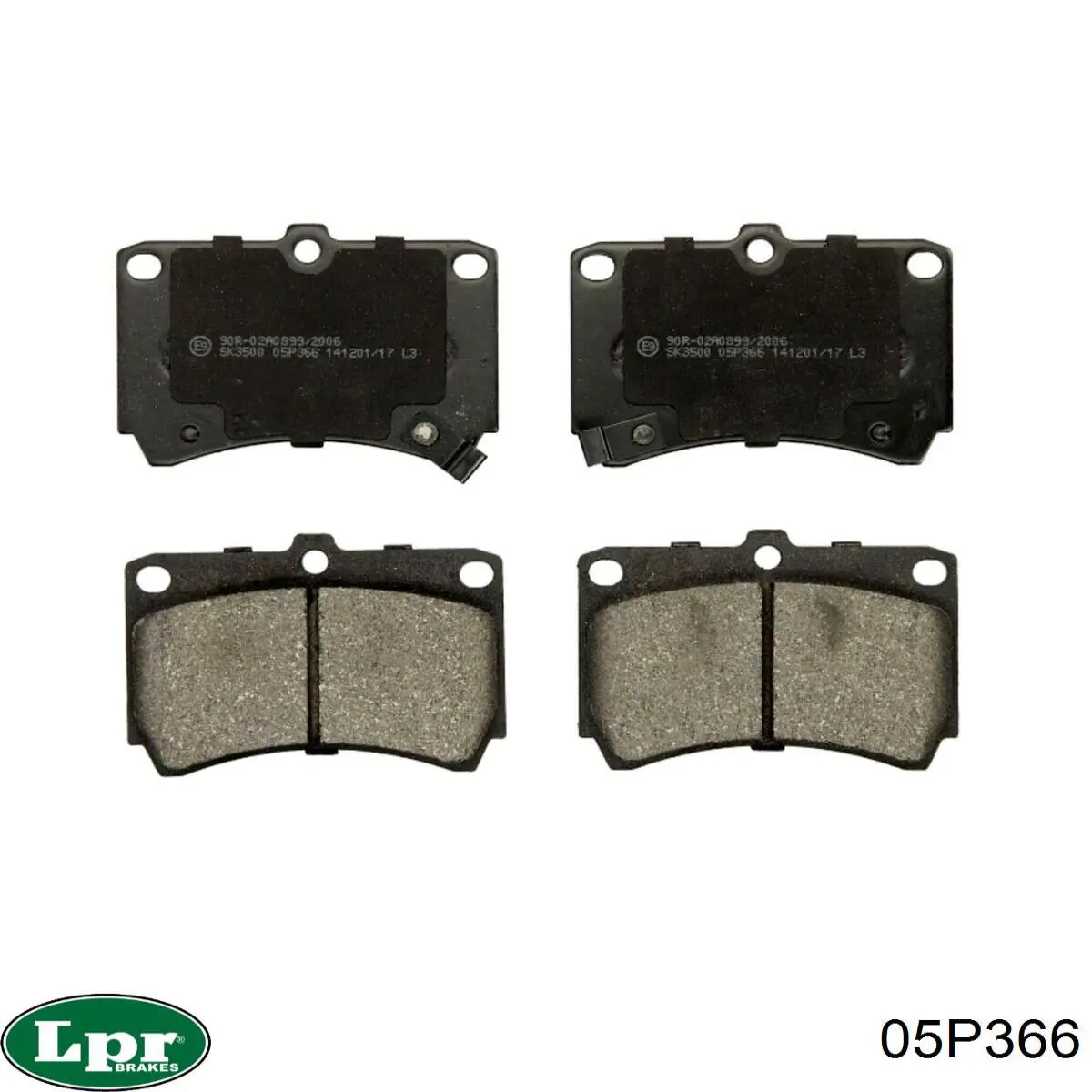 Pastillas de freno delanteras Mazda 323 BA