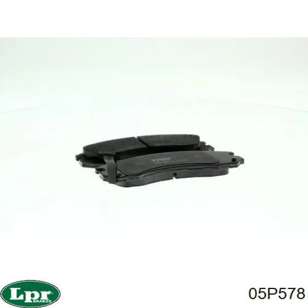 05P578 LPR Pastillas delanteras
