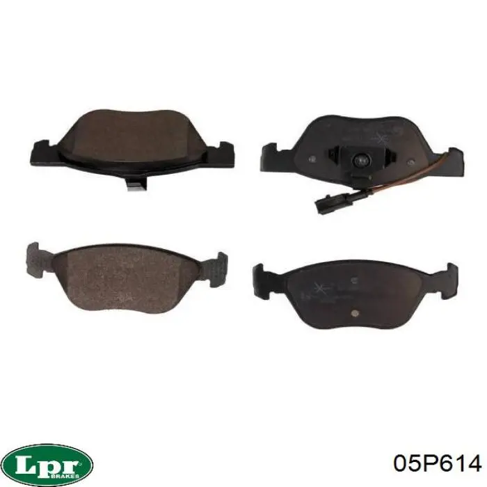 Pastillas de freno delanteras Alfa Romeo 156 932