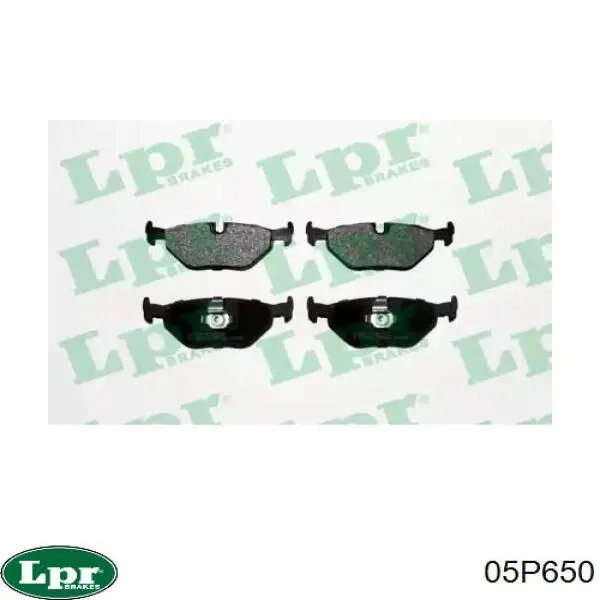 Pastillas traseras de freno LPR 05P650 precio, desde 23,26 EUR