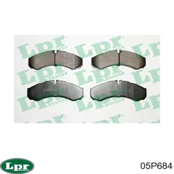 Pastillas traseras de freno LPR 05P684 precio, desde 27,90 EUR
