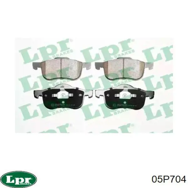 Comprar 05P704 LPR Pastillas delanteras de freno