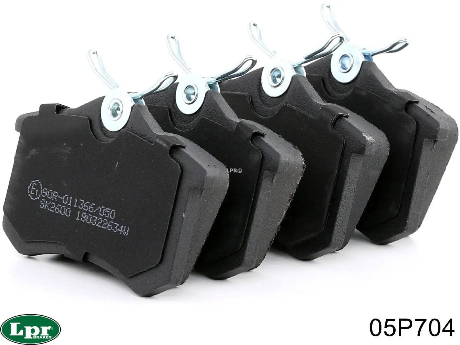 Pastillas de freno 05P704 LPR