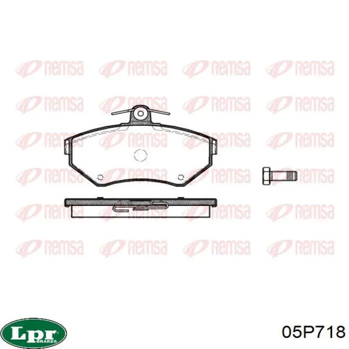 Pastillas de freno delanteras Seat Ibiza 2 6K1