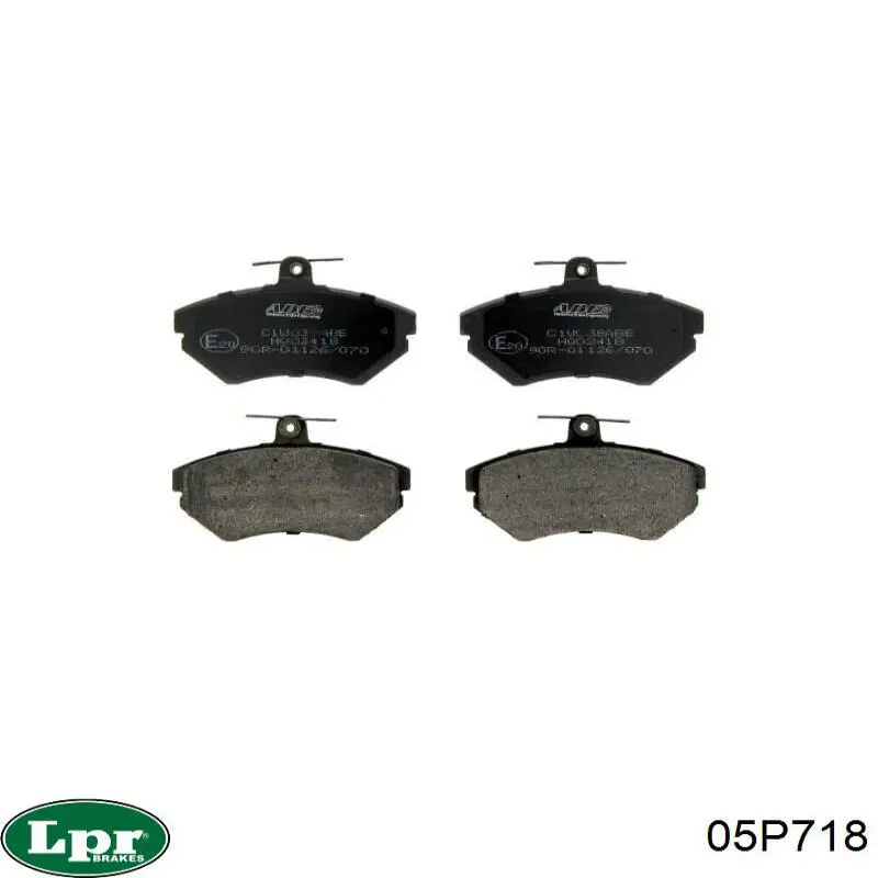 Pastillas de freno delanteras Seat Ibiza 2 6K1