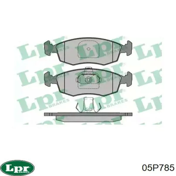 Pastillas de freno delanteras Fiat Punto 2 188