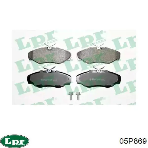 Pastillas de freno delanteras Renault Trafic 2 FL