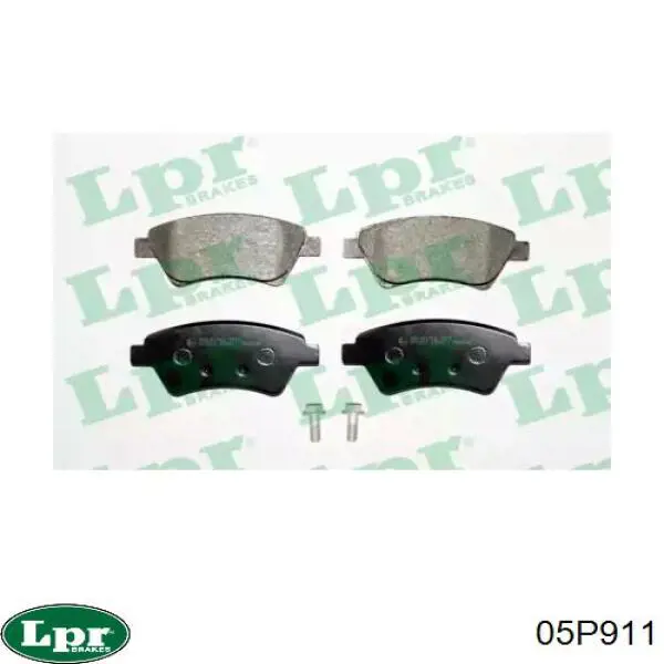 Comprar 05P911 LPR Pastillas delanteras de freno