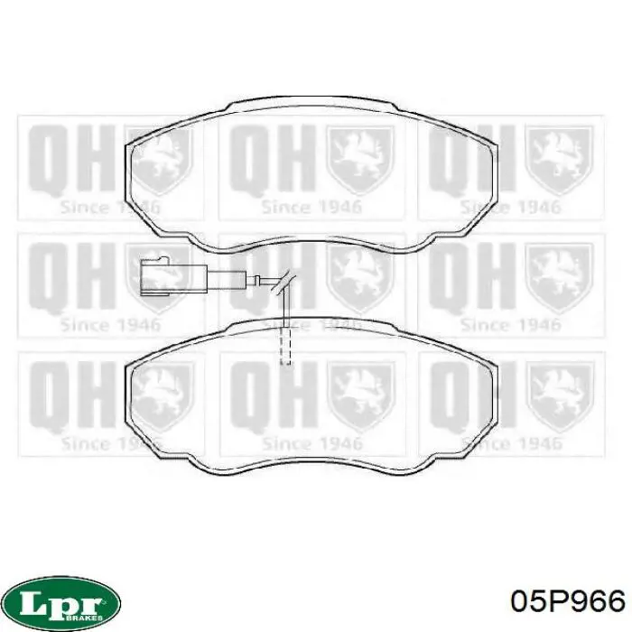 Pastillas de freno delanteras Fiat Ducato 2 230L