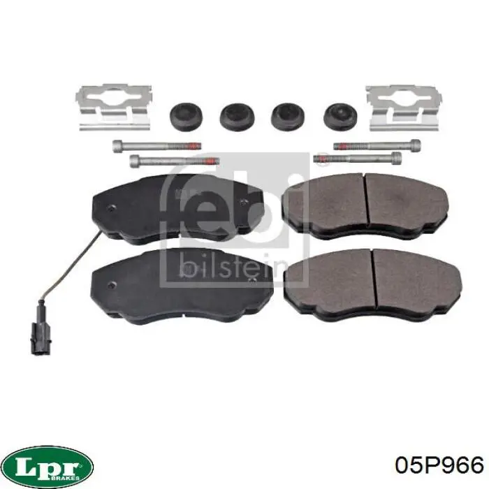 Pastillas de freno delanteras Fiat Ducato 2 230L