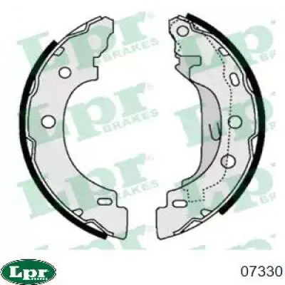 Zapatas de freno 07330 LPR