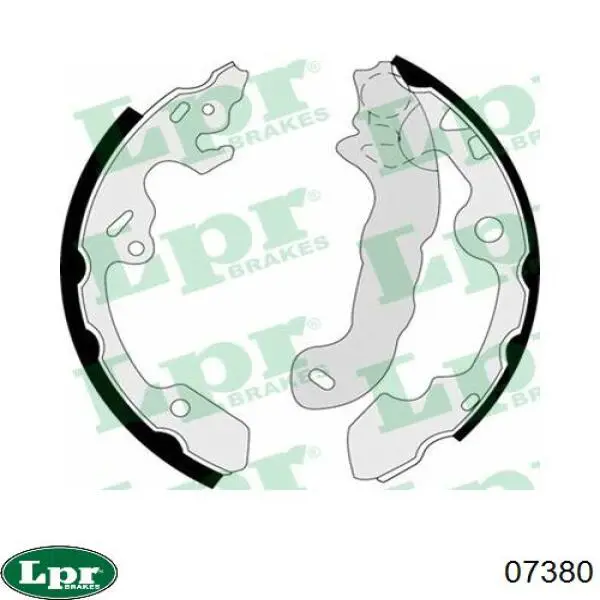 Zapatas de freno de tambor traseras LPR 07380 precio, desde 27,66 EUR
