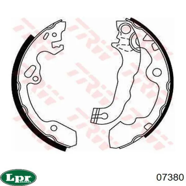 Comprar 07380 LPR Zapatas de freno