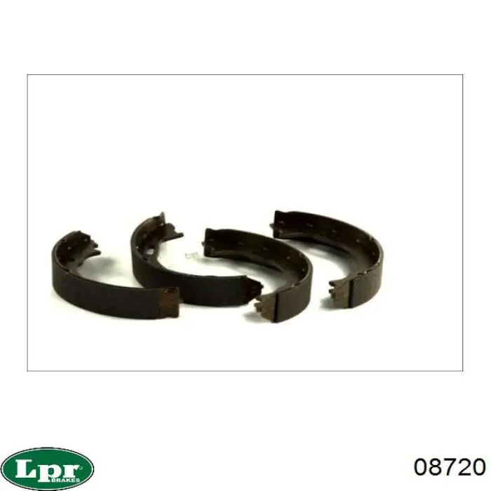 Comprar 08720 LPR Juego de zapatas de frenos, freno de estacionamiento