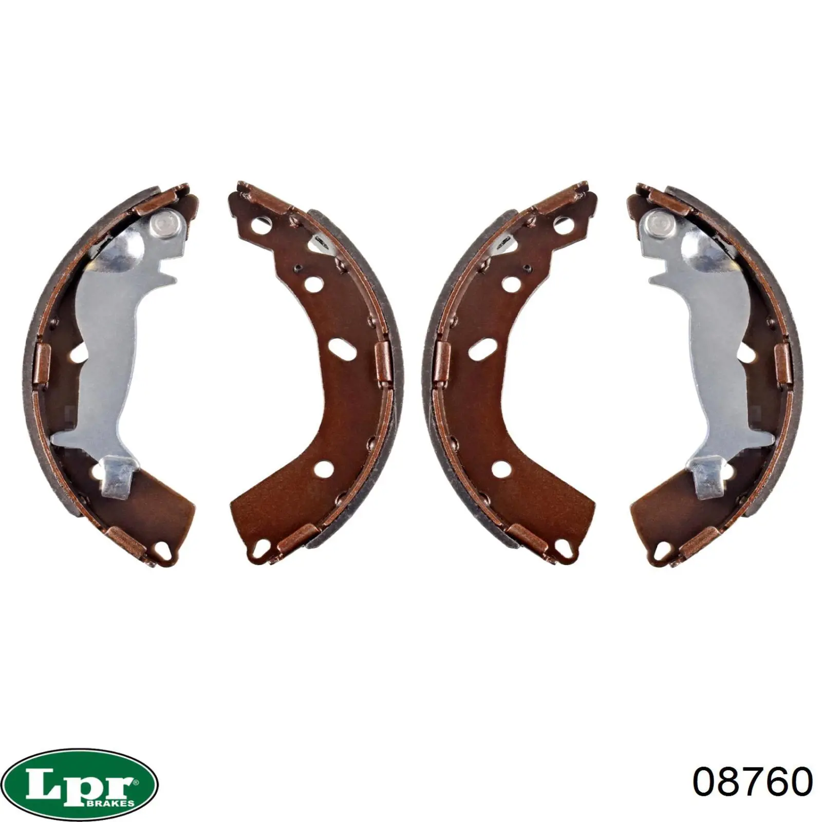 Zapatas de freno 08760 LPR