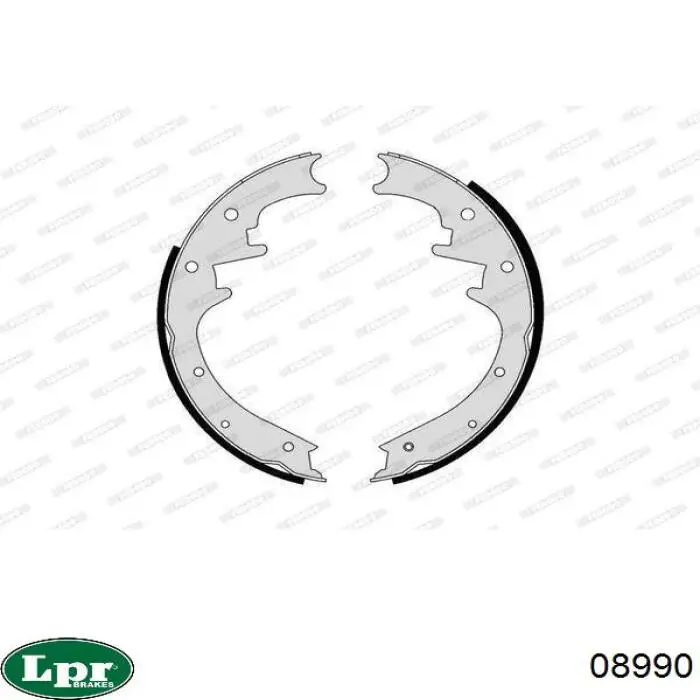 Zapatas de freno 8990 LPR