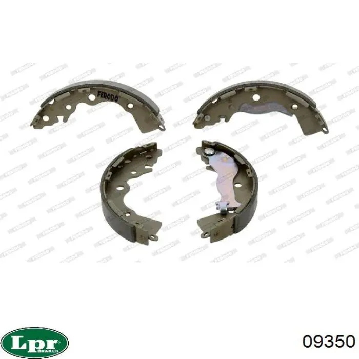 Comprar 09350 LPR Zapatas de freno