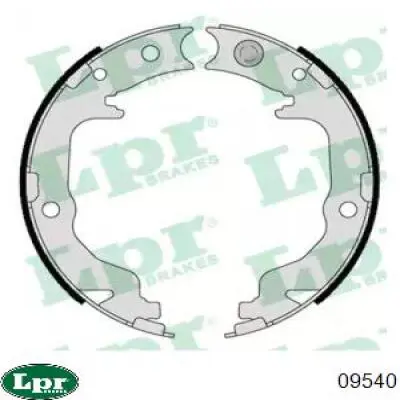 Comprar 09540 LPR Juego de zapatas de frenos, freno de estacionamiento