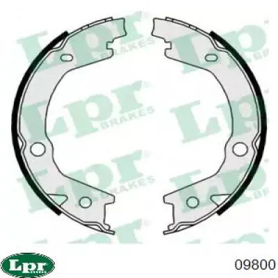Zapatas de freno de mano 09800 LPR