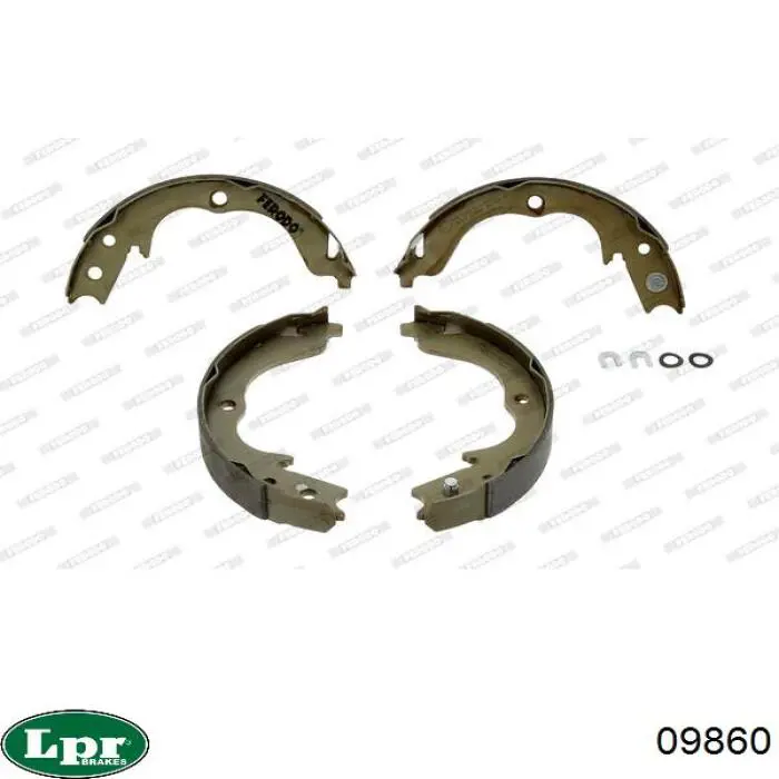 Zapatas de freno de mano LPR 09860 precio, desde 29,60 EUR