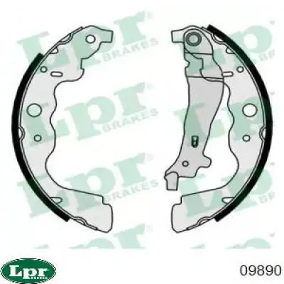 Zapatas de freno 09890 LPR
