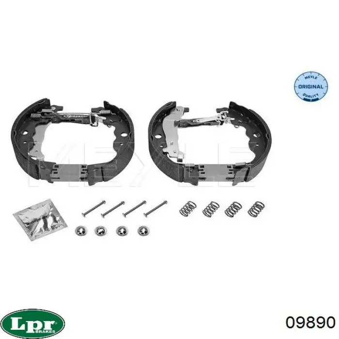 Comprar 09890 LPR Zapatas de freno