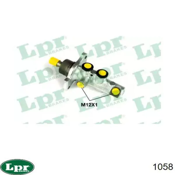 Comprar 1058 LPR Cilindro maestro de frenos