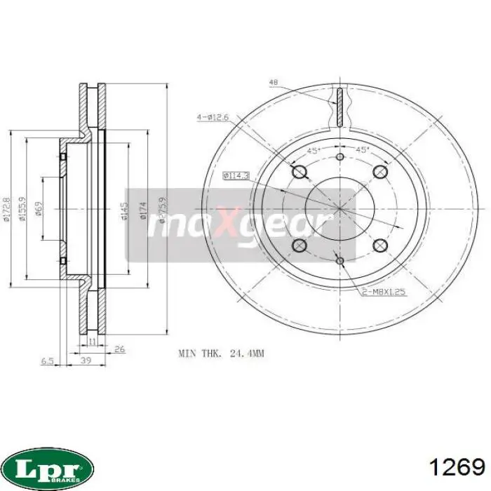 7701205740 Renault (RVI) cilindro principal de freno